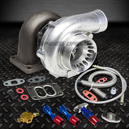 T70 59 trim a/r.70 stage iii 500+hp anti-surge turbo charger+oil feed+drain line