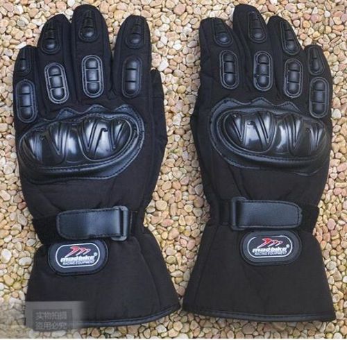 Madbike racing equipment motorcycle full finger bike gloves mad-15 - black large