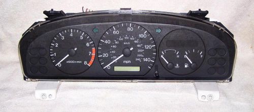 98 99 mazda 626 speedometer cluster instrument gauges 4 cyl 2.0l oem free ship