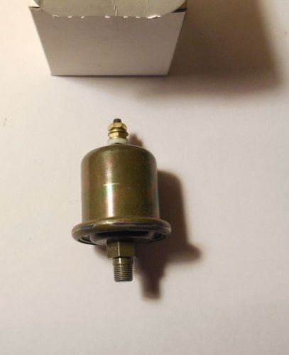 Nos datcon oil pressure sender for gauge 12v 0-80 psi 1/8 27 &#039;68 mustang shelby