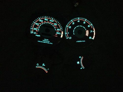 Eclipse tach gauges el reverse 95-99 non turbo avenger talon