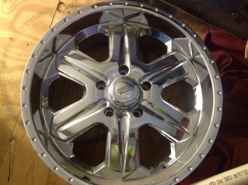 American racing 20x 8 1/2  5 lug 5.5 pattern with cap