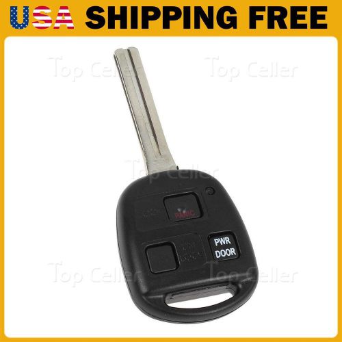 Master key keyless entry remote head fob power gate door _key shell case