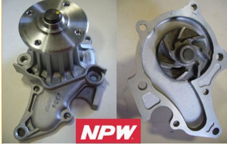 For 85-89 toyota mr2 1.6l 4a-ge 4a-gze   water pump npw new