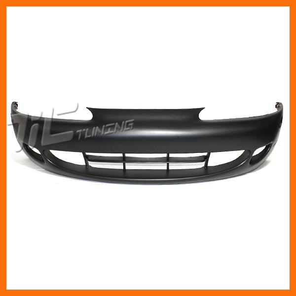 95-96 mitsubishi eclipse coupe front bumper cover primed replacement fascia new