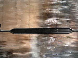 Mercedes benz - spare tire lid strap - 1236930014