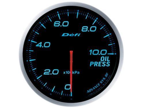 Defi df10203 advance bf gauge blue illumination 60mm oil pressure