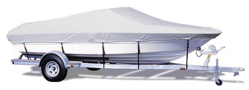 Taylor-made trailerite boat cover, v-hull i/o, gray, 18.4-19.3 ft, 96 in beam