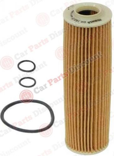 New mahle oil filter kit, 271 180 05 09