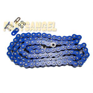 Blue 520x92 o-ring drive chain atv motorcycle mx 520 pitch 92 links