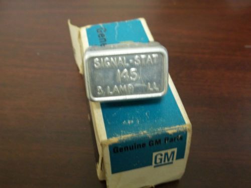 Nos gm chevrolet 1961 1962 1963 corvette  flasher relay turn signal real deal gm