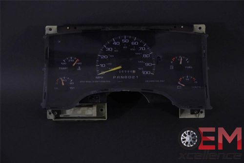 1995-1997 chevy chevrolet blazer jimmy instrument cluster oem 1-4 day delivery!