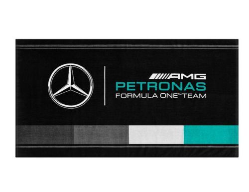 Genuine mercedes benz amg petronas f1 beach towel