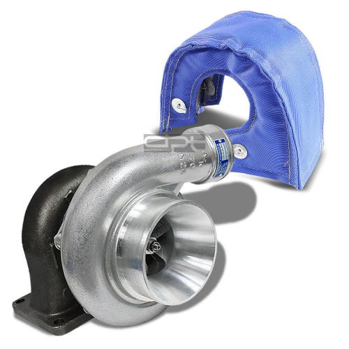 T3 gt35 ar.70 dual ball bearing turbocharger/turbo compressor+blue hot blanket