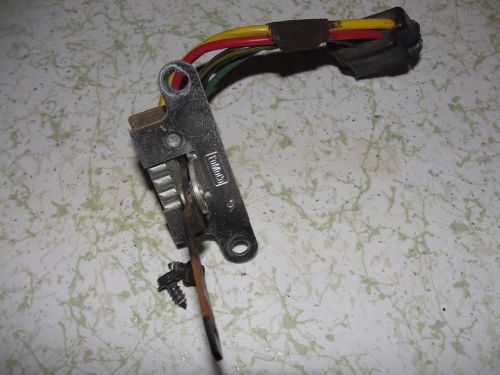 69 mercury cyclone dash speedometer fan switch works cobra jet  montego 69