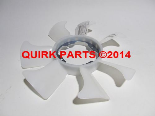 1986-2004 nissan d21 pickup frontier xterra 2.4l engine cooling fan blade oe new