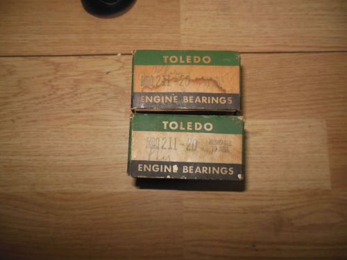 Antique vintage automobole toledo steel products engine bearings mbo211-20