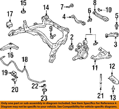 Nissan oem rear suspension-lower link cam 5522735f1a