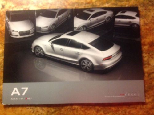 2016 audi a7/s7/rs7 sales brochure