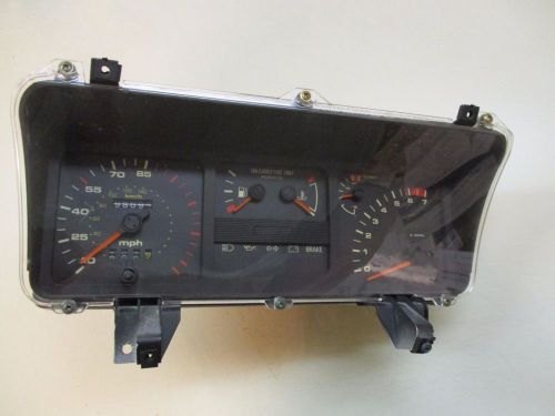 1985-1989 ford merkur xr4ti turbo gauges instrument cluster 85-89 fully tested