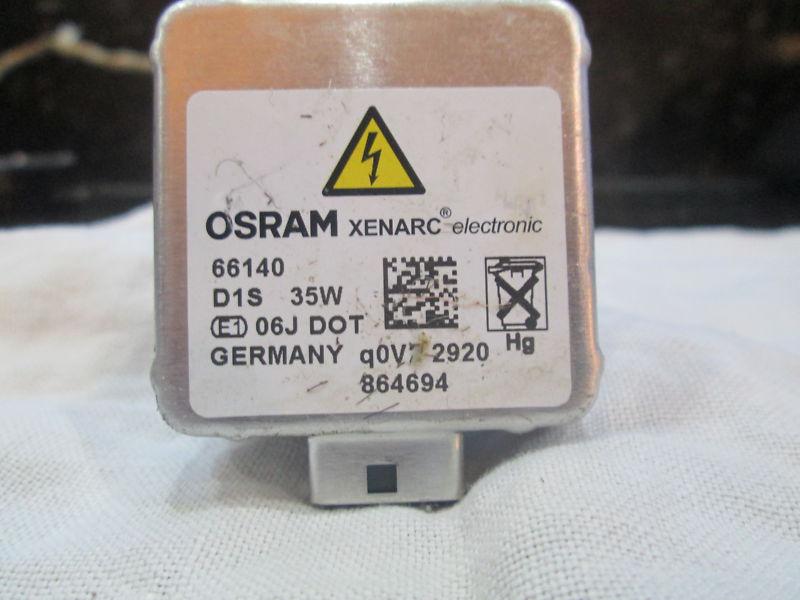 Osram bulb 66140 used d1s 35w genuine oem! tested, mint!