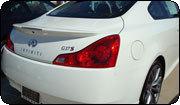 Painted infiniti g37 2dr factory spoiler 2008-2012