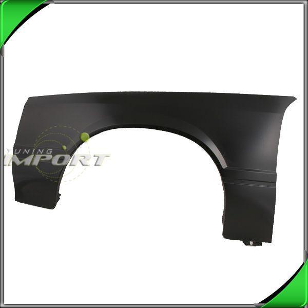 87 88 89 90 ford mustang lx gt primered black driver left side fender assembly