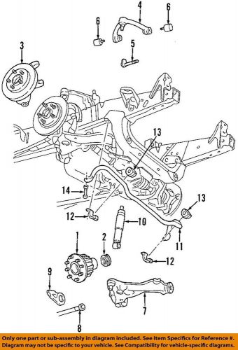 Ford oem stabilizer sway bar-front-link f65z5k483cc