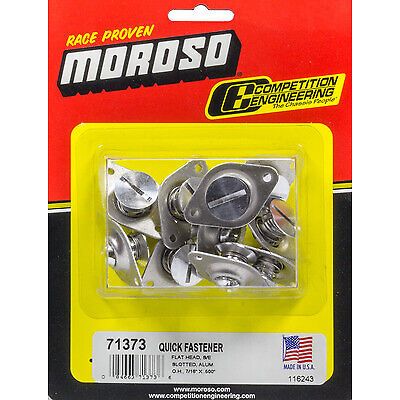 Moroso 71373 - black aluminium long body self ejecting quick fastener