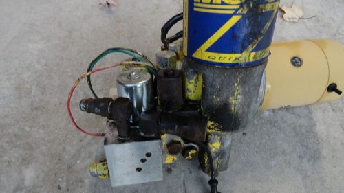 Meyer e-60  snow plow pump