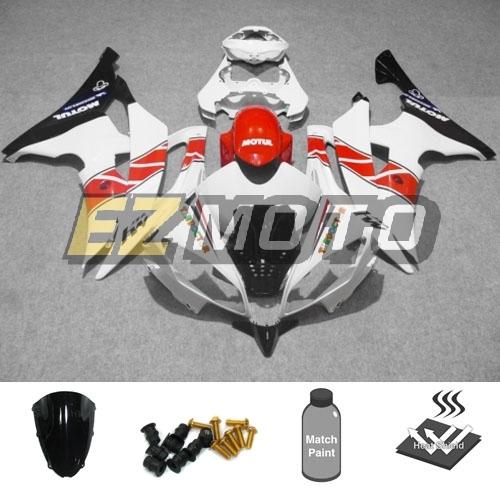 Fairing pack with windscreen bolts for yamaha yzf r6 2008 2009 2010 2011 2012 ah