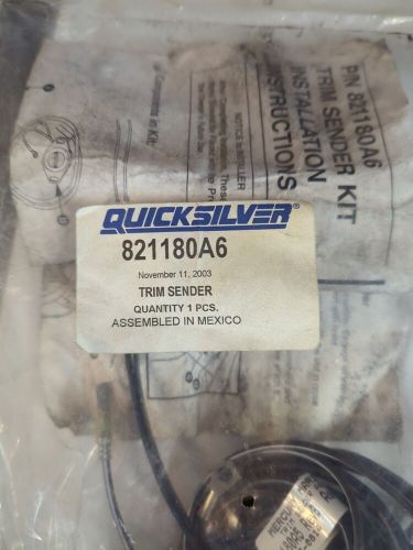 Quicksilver mercury trim sender kit 821180a6 8m0098273
