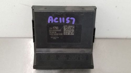 21 chevy suburban 1500 bcm body control module 13541793