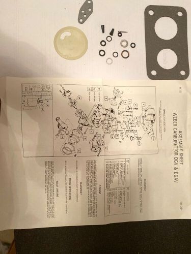 Weber 32/36 dgav / dgv carburettor service kit carb repair gasket rebuild kit