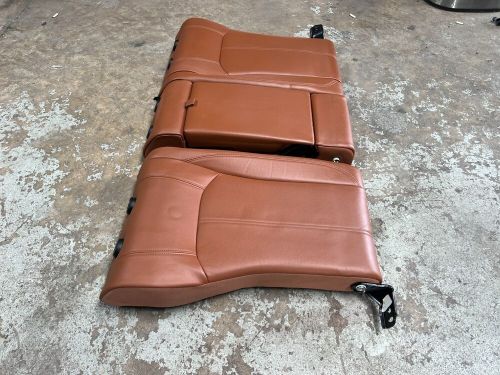 17-19 alfa romeo giulia rear seat upper cushion w/ armrest oem