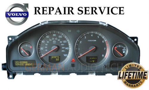 Repair service for volvo xc70 xc90 dim instrument speedometer cluster 2002-2007