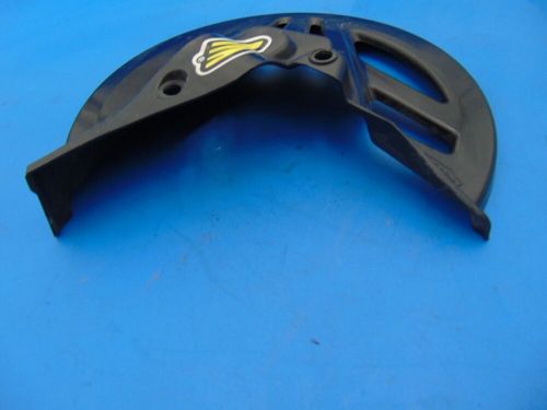 2004 honda crf450r black front brake rotor guard