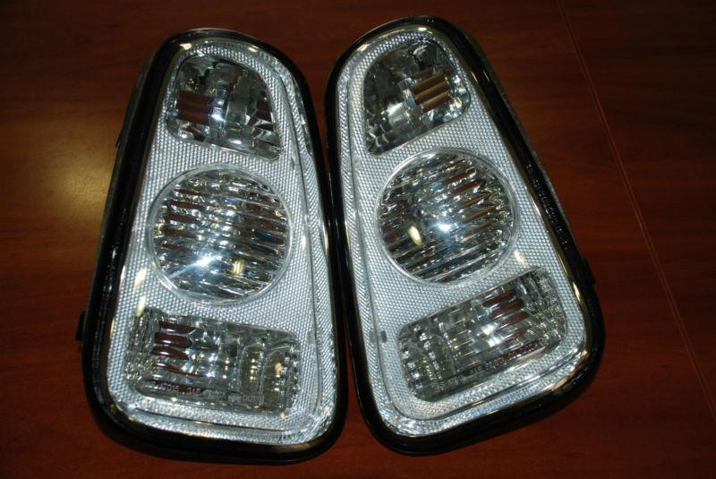 Mini cooper chrome silver tail lights 