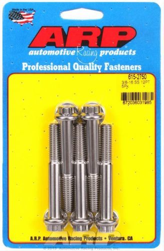 Arp stainless steel bolts 615-2750