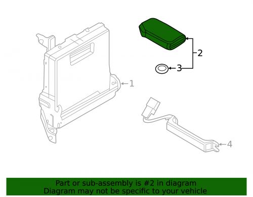 Genuine kia remote control 95430-m6000