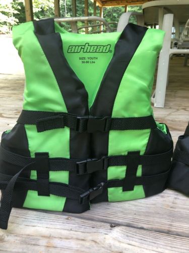 Airhead type iii youth  life jacket 50-90 lbs coast guard approved