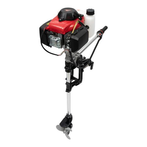 Hangkai 1.6kw 4-stroke heavy duty outboard motor boat engine air cooled system