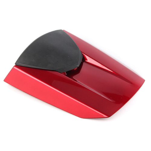 Rear pillion passenger cowl seat cover pearl red abs for honda cbr600rr 13-17