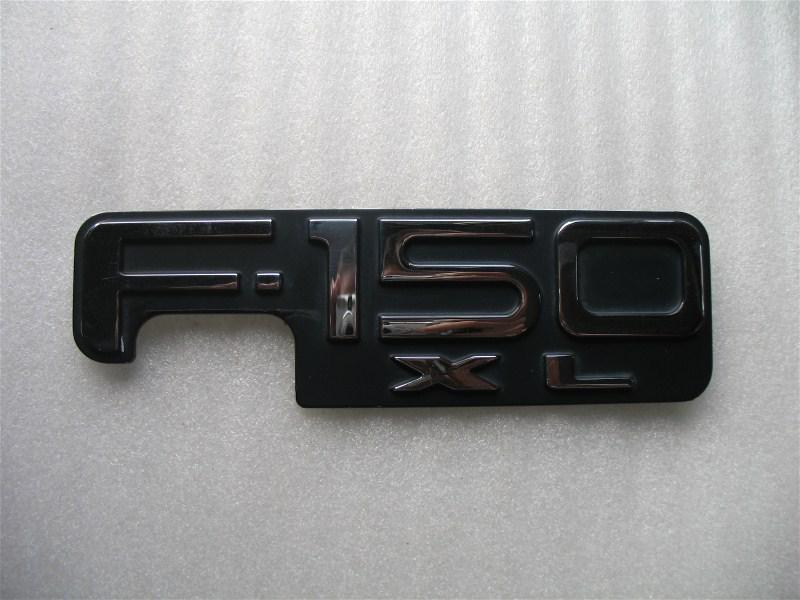 2004 ford f150 f-150 xl side fender emblem logo decal chrome used 04