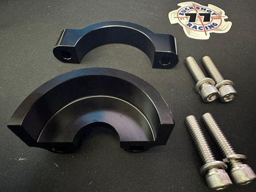 Billet starter motor brackets - mercury v6 buckshot racing 77