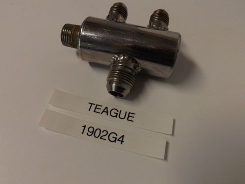 Teague custom marine mark 4 high performance fuel manifold sterndrive race boat