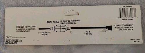 New oem 5/16 x 8ft evinrude johnson omc brp fuel gas hose line assembly  5008607