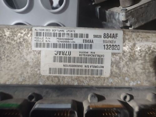 ✅ 2005 dodge dakota 3.7l at engine computer module ecm ecu pcm 56028884af #bifa4