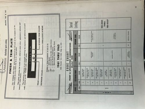 Cessna service &amp; parts information manual model 180 &amp; 185