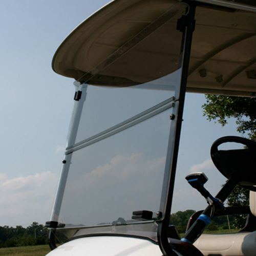 Yamaha drive2 (2017-up) tinted folding golf cart windshield - us made